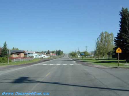 Ahead view