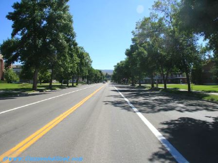Ahead view