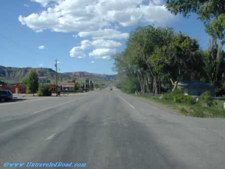 Ahead view